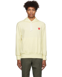Comme Des Garcons Play Heart Patch Hoodie