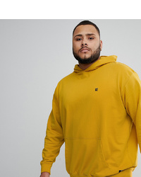 replika Plus Pullover Hoodie In Mustard