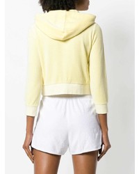 Juicy Couture Velour Shrunken Hooded Pullover