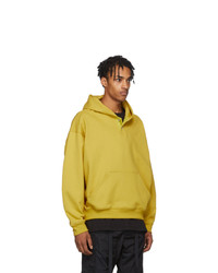 Fear Of God Yellow Everyday Henley Hoodie