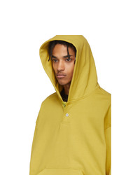 Fear Of God Yellow Everyday Henley Hoodie