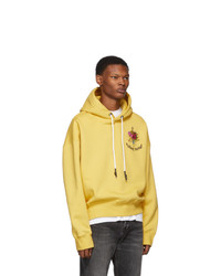 Palm angels 2025 hoodie yellow