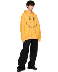 Mastermind Japan Yellow Graphic Hoodie