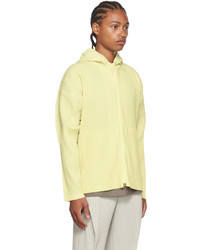 Homme Plissé Issey Miyake Yellow Monthly Color July Hoodie