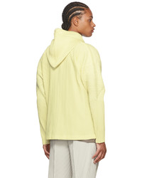 Homme Plissé Issey Miyake Yellow Monthly Color July Hoodie