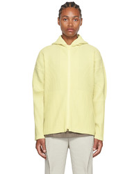 Homme Plissé Issey Miyake Yellow Monthly Color July Hoodie