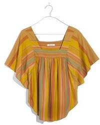 Madewell Striped Butterfly Blouse