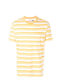 Pop Trading Company Striped Pocket T Shirt
