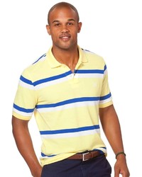 Chaps Classic Fit Windfall Striped Pique Polo