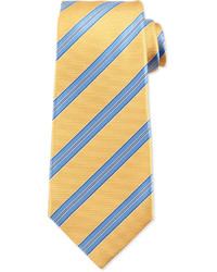 Kiton Striped Twill Silk Tie