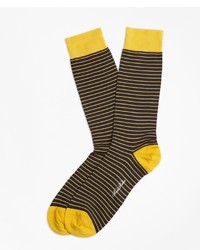 Brooks Brothers Bright Stripe Crew Socks