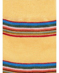 Paul Smith Rainbow Stripe Cotton Blend Socks