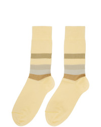 Marni Yellow Stripe Socks