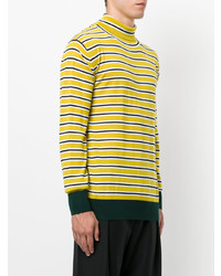 Marni Striped Turtleneck Sweater