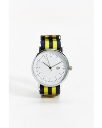 Yellow Horizontal Striped Watch