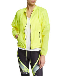 Alo Yoga Sunset Nylon Jacket Wmesh Inset Highlighter