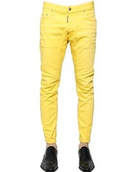 dsquared jeans yellow