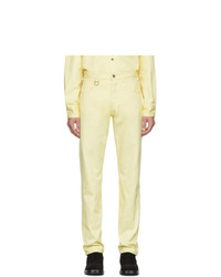 Raf Simons Yellow Two Ring Regular Fit Jeans