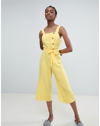 New Look Button Through Jumpsuit