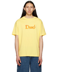 Dime Yellow Classic Cat T Shirt