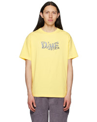 Dime Yellow Liquid Metal T Shirt