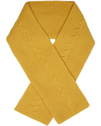 Max Mara Weekend Oversized Cable And Waffle Knit Scarf