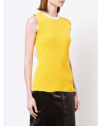 Calvin Klein 205W39nyc Ribbed Contrast Tank Top