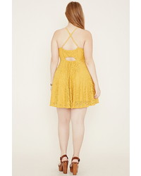 Forever 21 Plus Size Lace Cami Dress