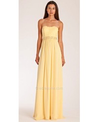 No Lace Chiffon Evening Dress