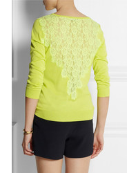 Nina Ricci Silk And Cotton Blend Sweater