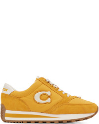 Coach 1941 Yellow Runner Sneakers