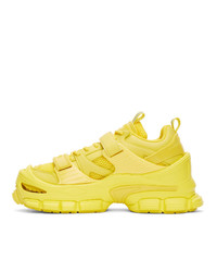 Juun.J Yellow Track Oversized Sneakers