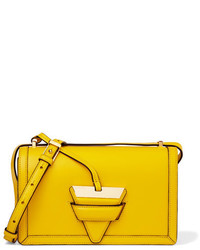 Loewe Barcelona Leather Shoulder Bag Bright Yellow
