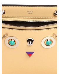Fendi Small Dotcom Click Faces Leather Bag