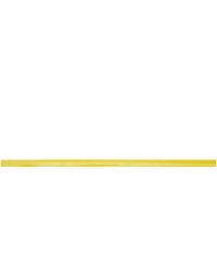 Off-White Yellow Patent Zip Tie Belt