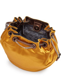 Diane von Furstenberg Satin Bucket Bag