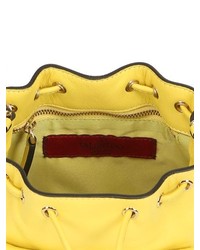 Valentino Leather Bucket Shoulder Bag