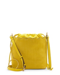 Vince Camuto Wavy Leather Bucket Bag