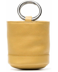 Simon Miller Yellow Leather Bonsai Small Bucket Bag