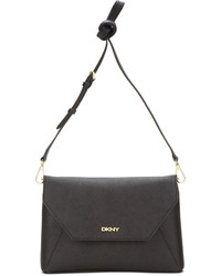DKNY Saffiano Leather Flap Crossbody