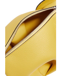 Loewe Elephant Leather Shoulder Bag Yellow