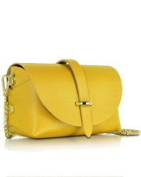 Le Partier Caviar Small Yellow Leather Shoulder Bag