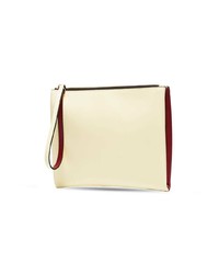 Marni Leather Clutch With Handle