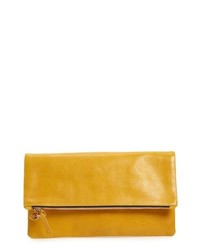 Clare V. Leather Foldover Clutch