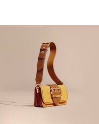 Burberry The Small Buckle Bag In Alligator And Leather