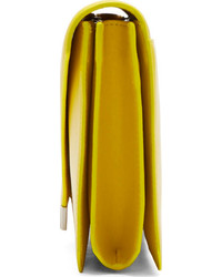 Alexander Wang Yellow Leather Prisma Envelope Clutch
