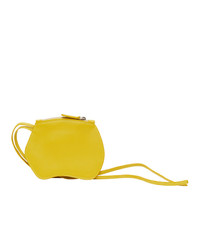 Little Liffner Yellow Mini Pebble Pouch