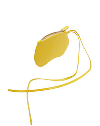 Little Liffner Yellow Mini Pebble Pouch