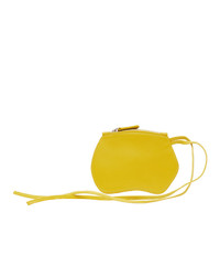 Little Liffner Yellow Mini Pebble Pouch