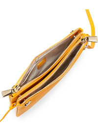 Furla Lilli Mini Leather Crossbody Bag Yellow